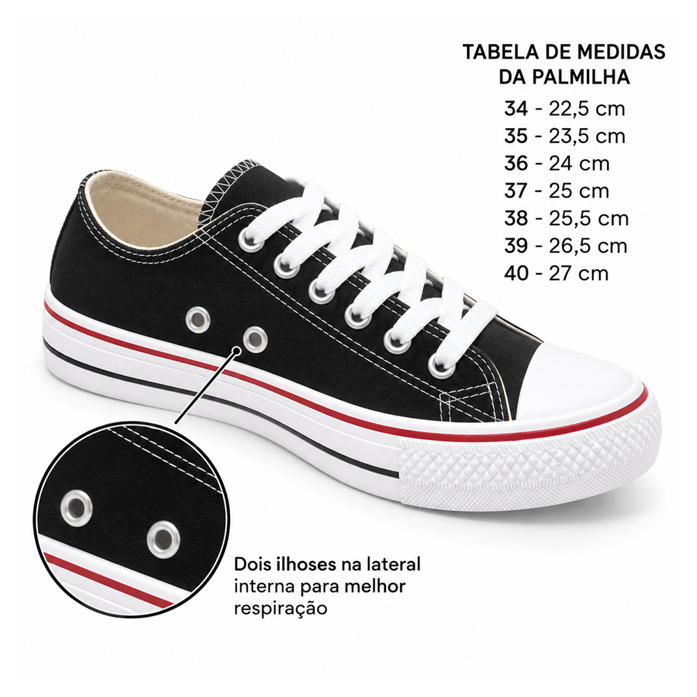 Tênis Star Preto