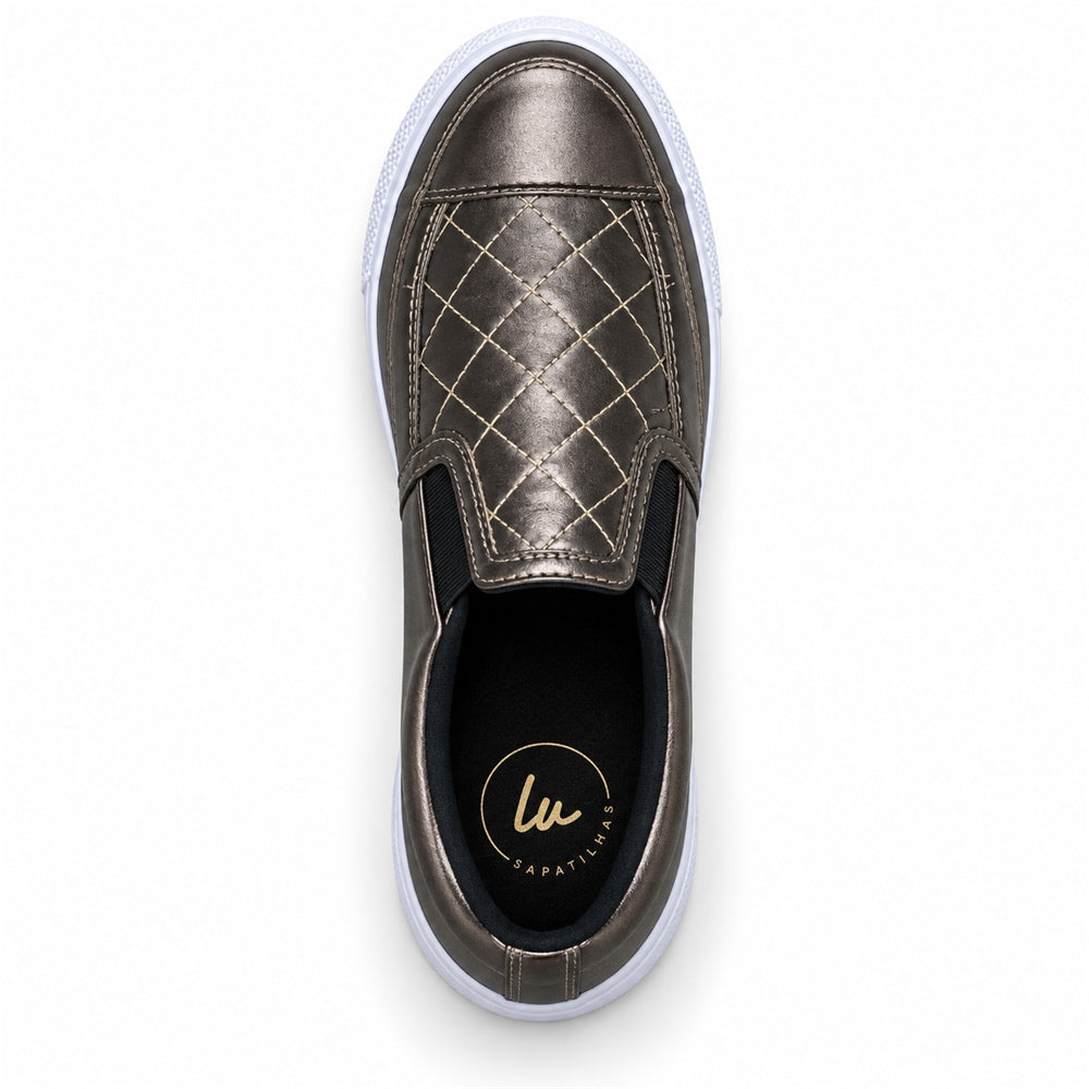 Tênis slipper matelasse