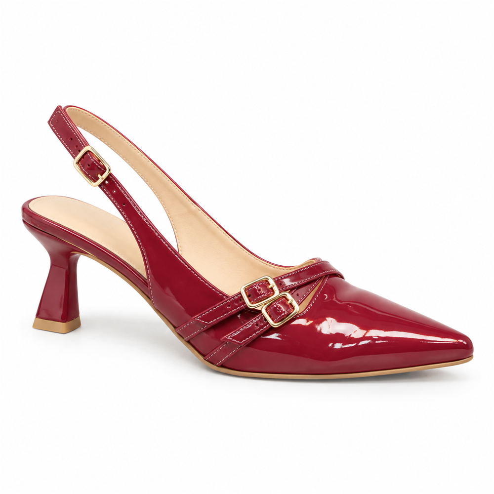 Scarpin Slingback fivela