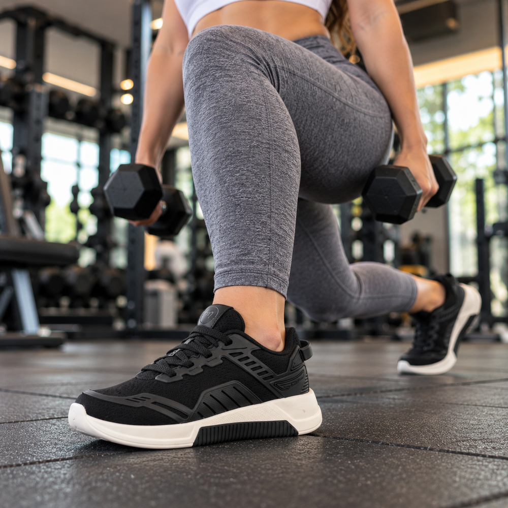 Tênis Feminino Academia Treino Caminhada Esportivo Leve Confortável