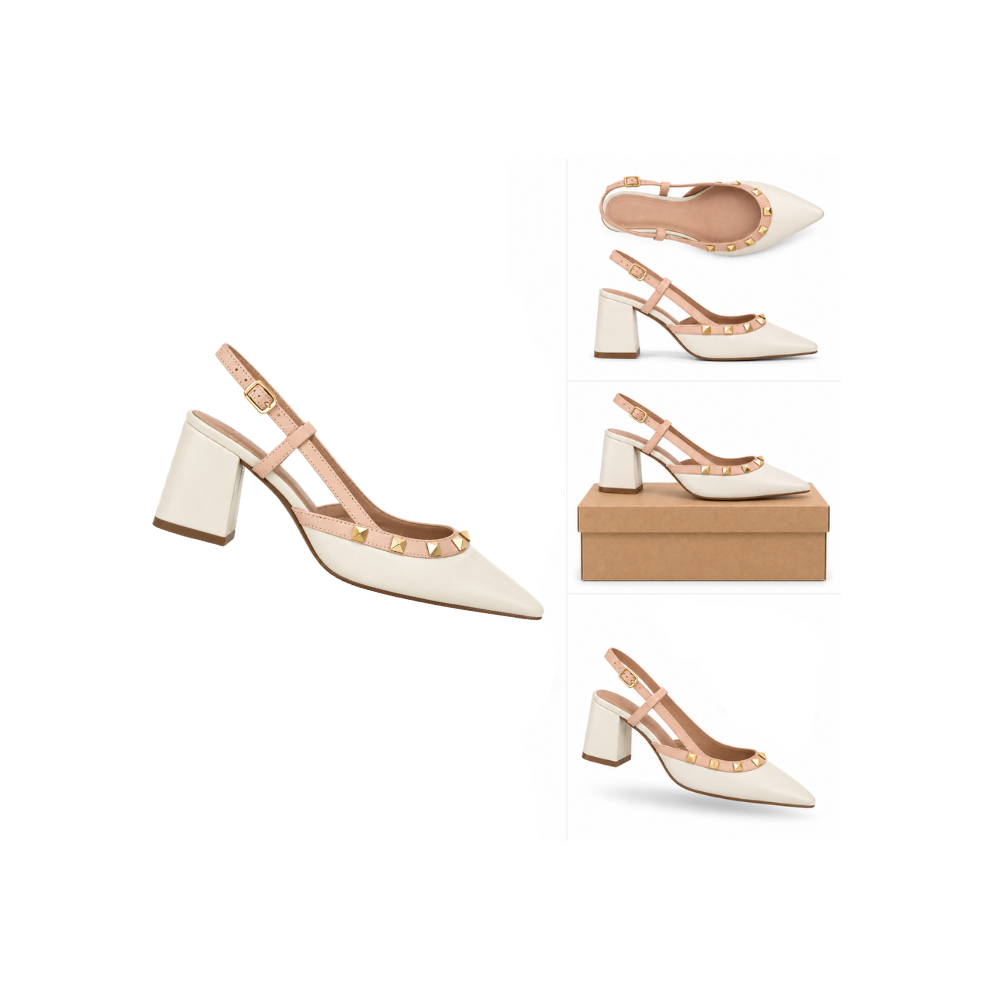 Scarpin Slingback Spike