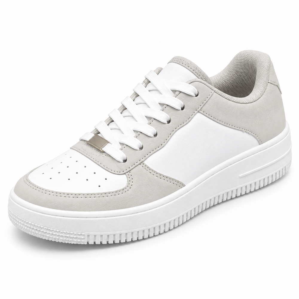 Tênis Force Branco/Cinza