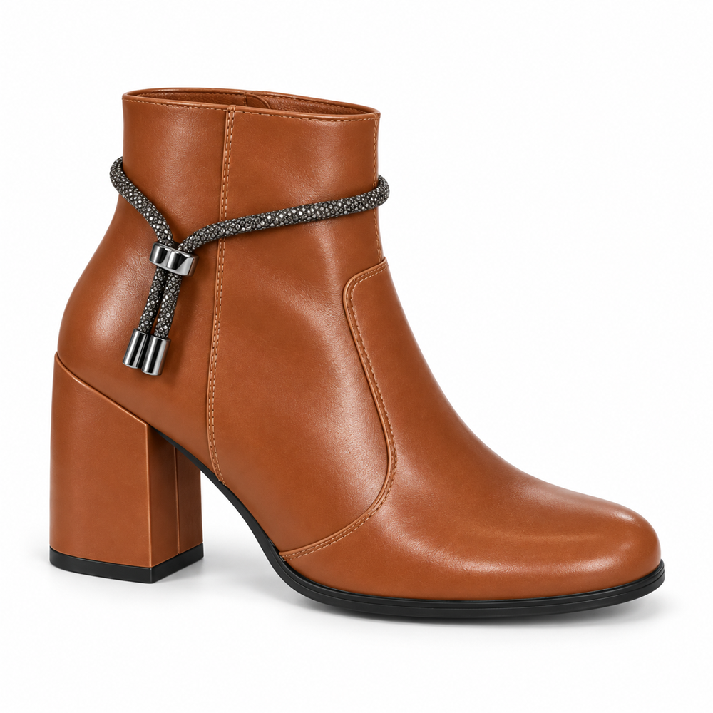 Bota Cano Baixo Cordão