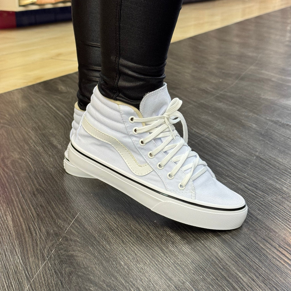Tênis Cano Alto Vans Branco