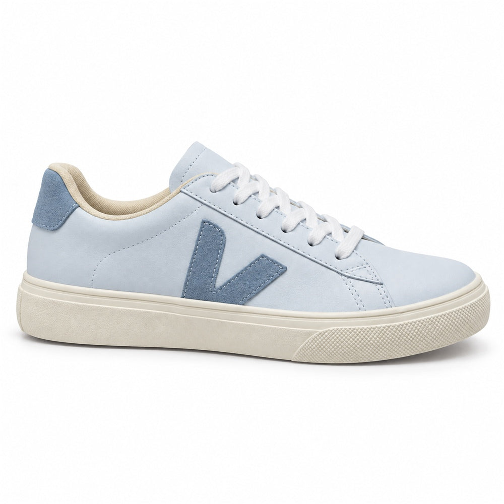 Tênis inspiração Vert Branco/Azul