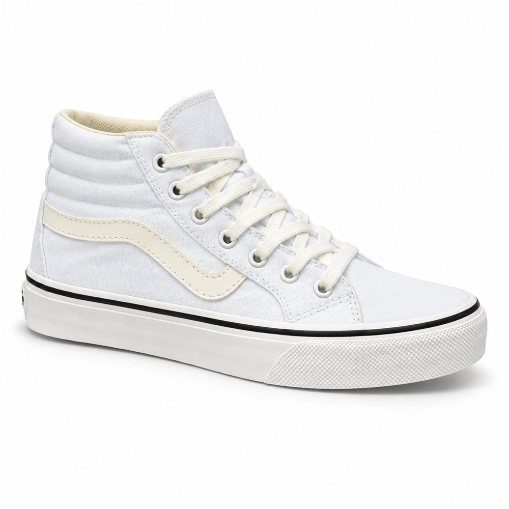 Tênis Cano Alto Vans Branco