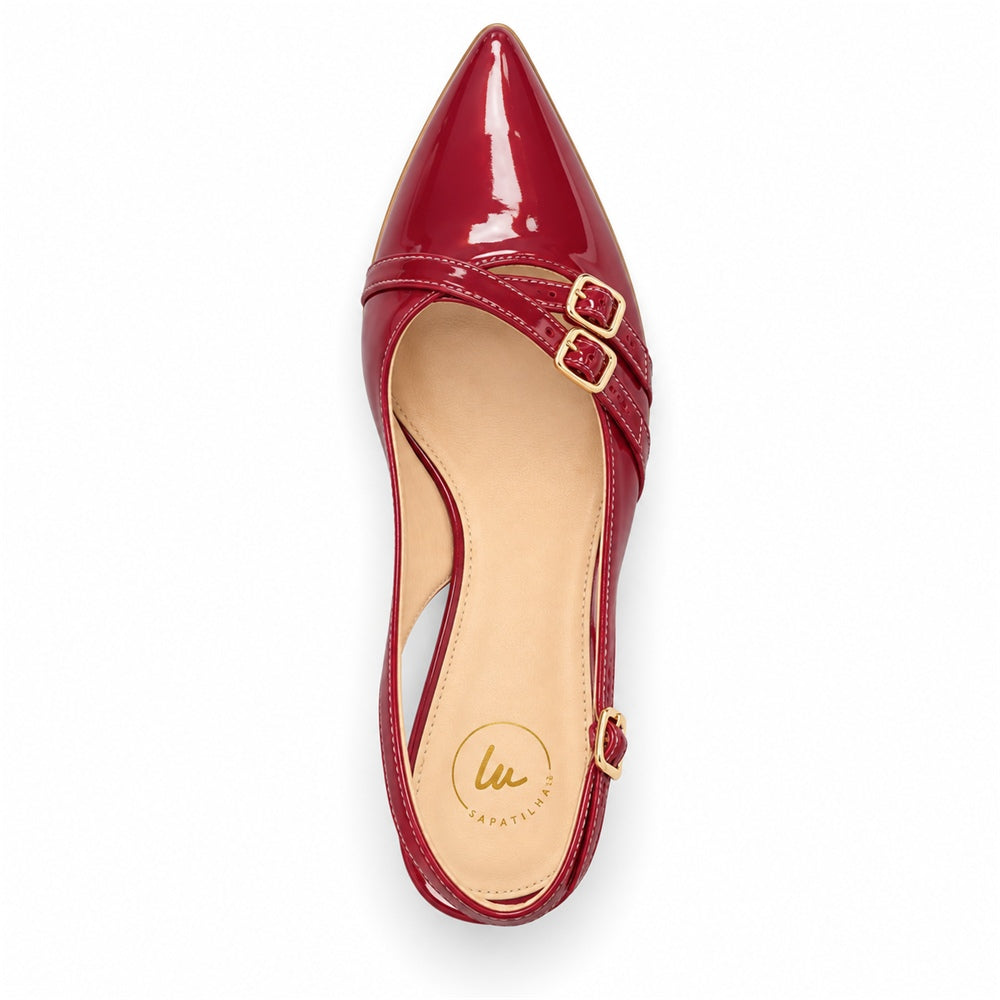 Scarpin Slingback fivela
