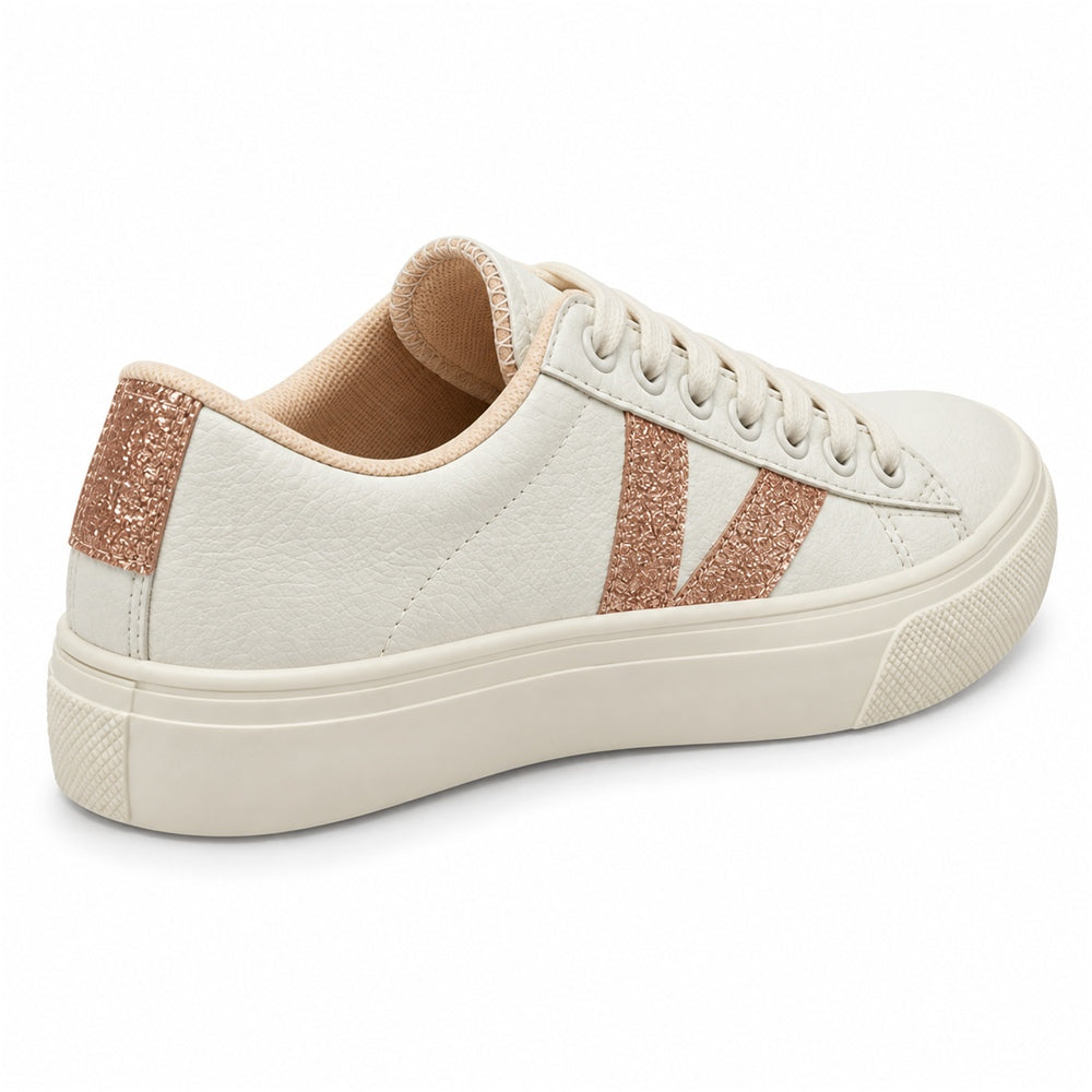 Tênis inspiração Vert Branco/Cobre