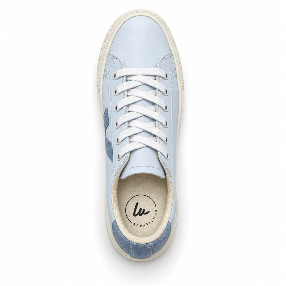 Tênis inspiração Vert Branco/Azul