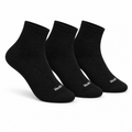 Kit 3 Pares Meia Cano Longo Atoalhada Hoahi Adulto 39 a 43 Preto