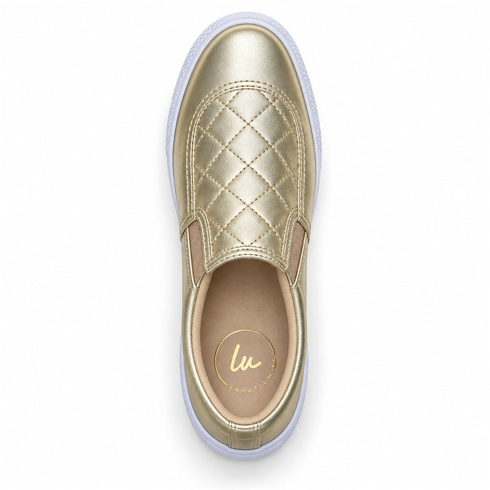 Tênis slipper matelasse