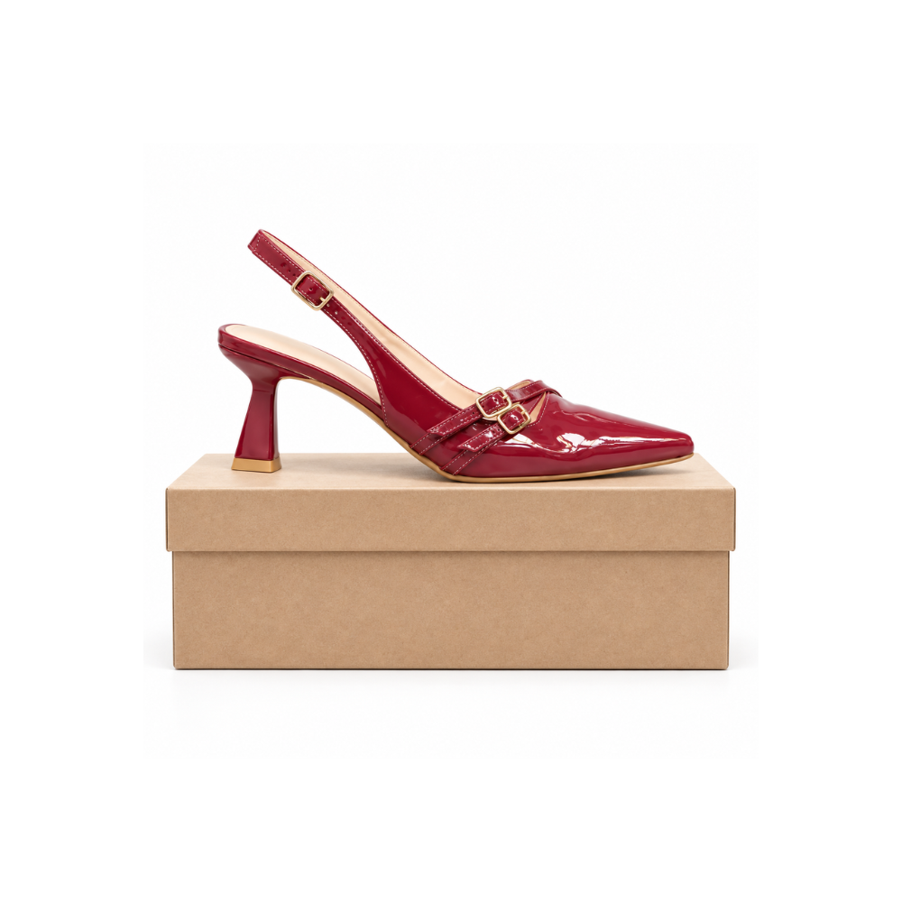 Scarpin Slingback fivela