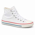 Tênis Star Cano Alto Branco/Vermelho