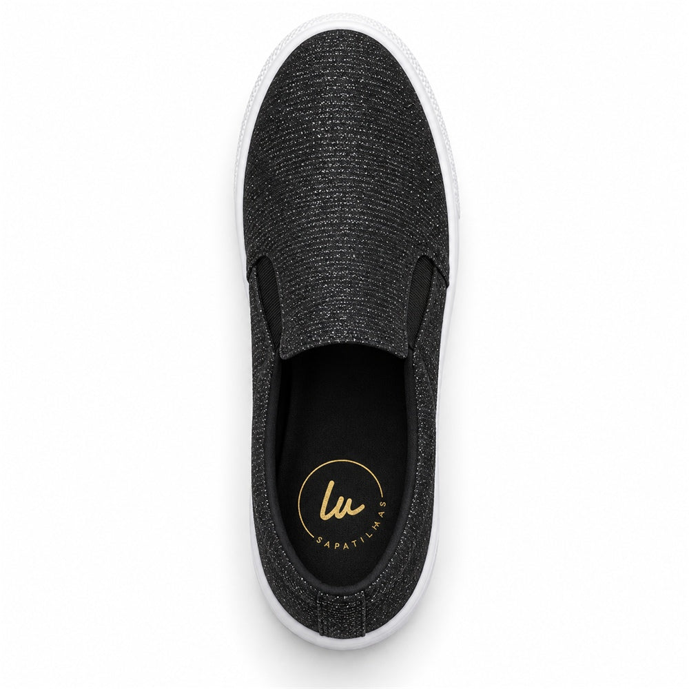 Tênis Slipper holográfico inteiro