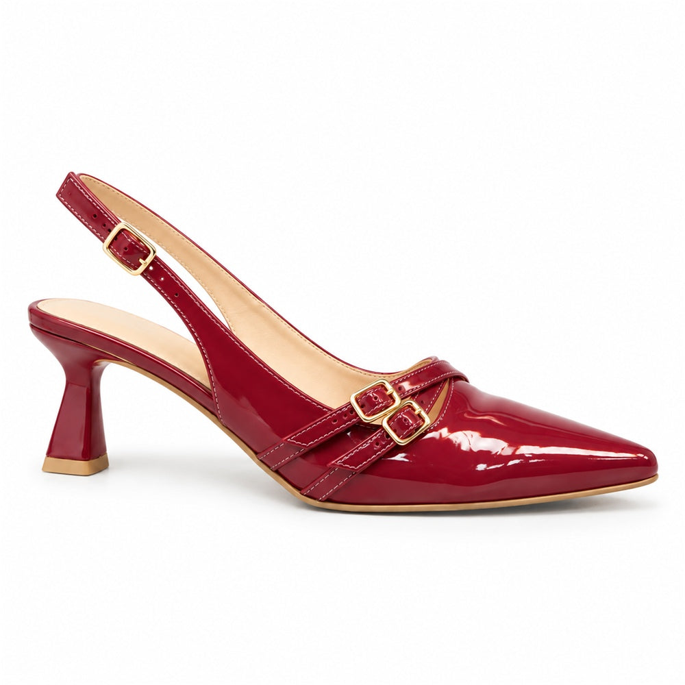 Scarpin Slingback fivela