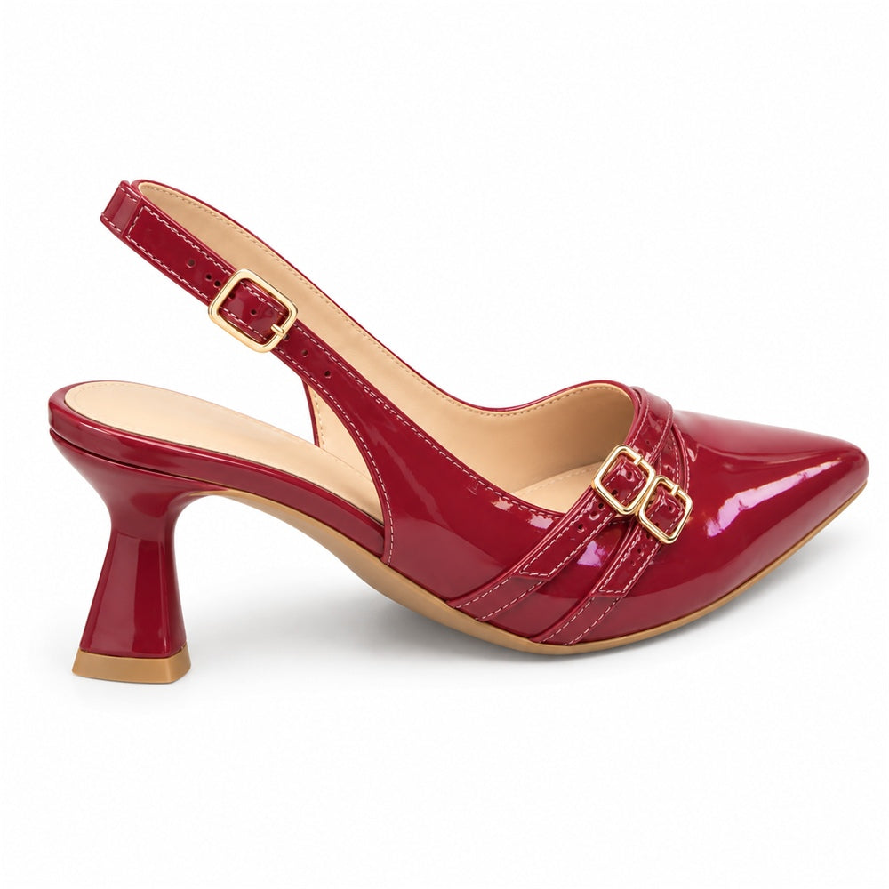 Scarpin Slingback fivela
