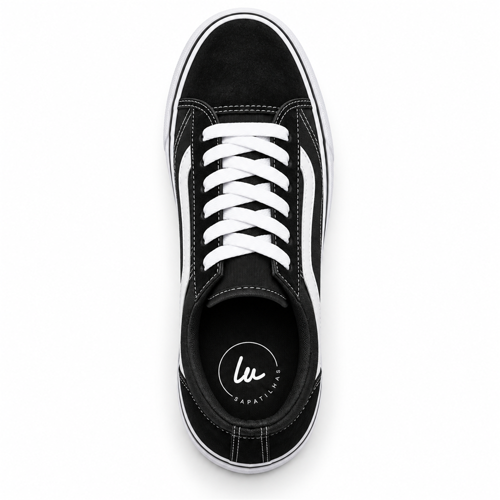 Tênis Inspiração Vans Preto