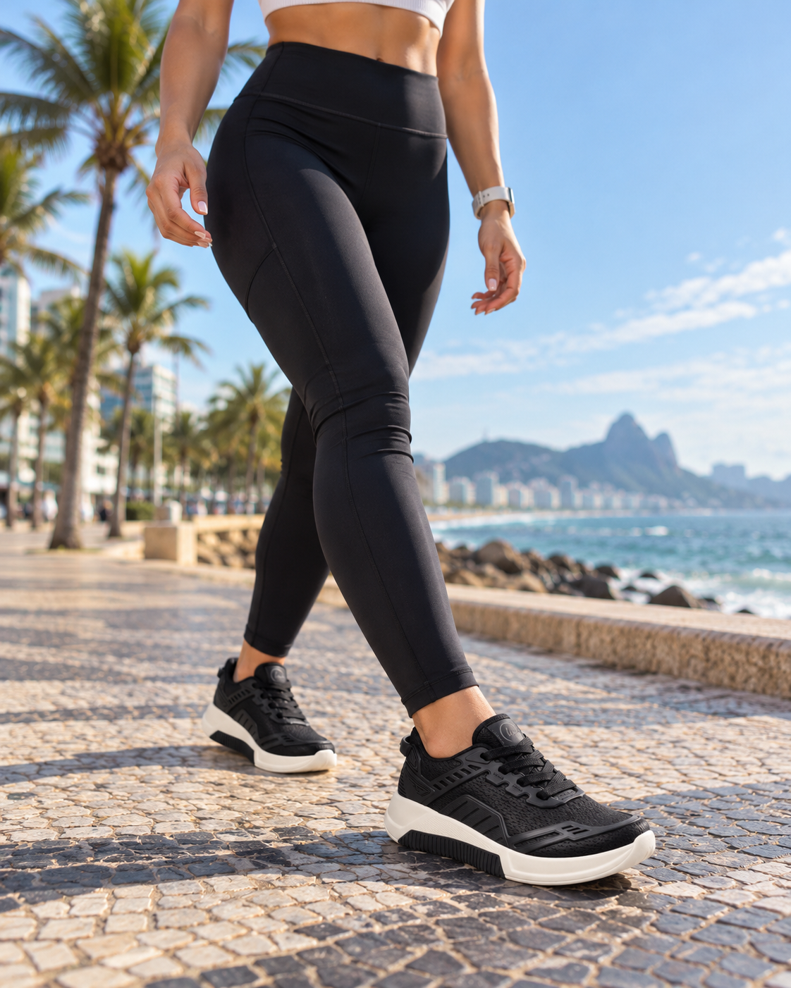 Tênis Feminino Academia Treino Caminhada Esportivo Leve Confortável