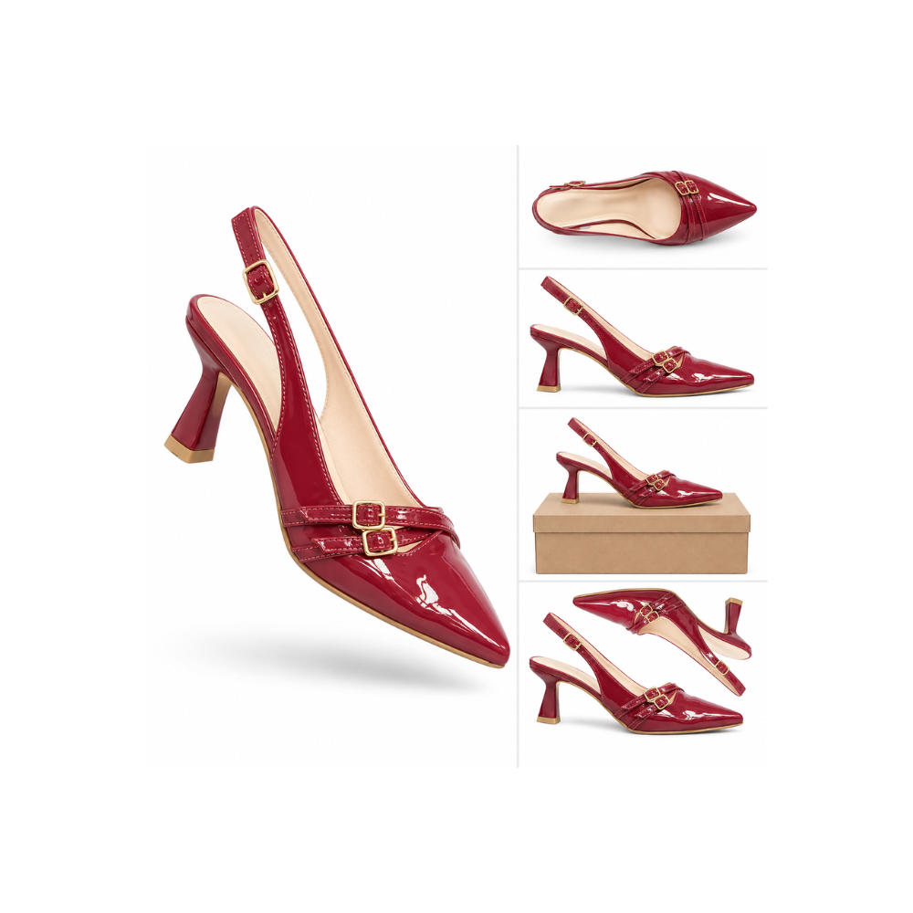 Scarpin Slingback fivela