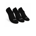 Kit 3 Pares Meia Invisível Hoahi Feminina 33 a 38 Preto
